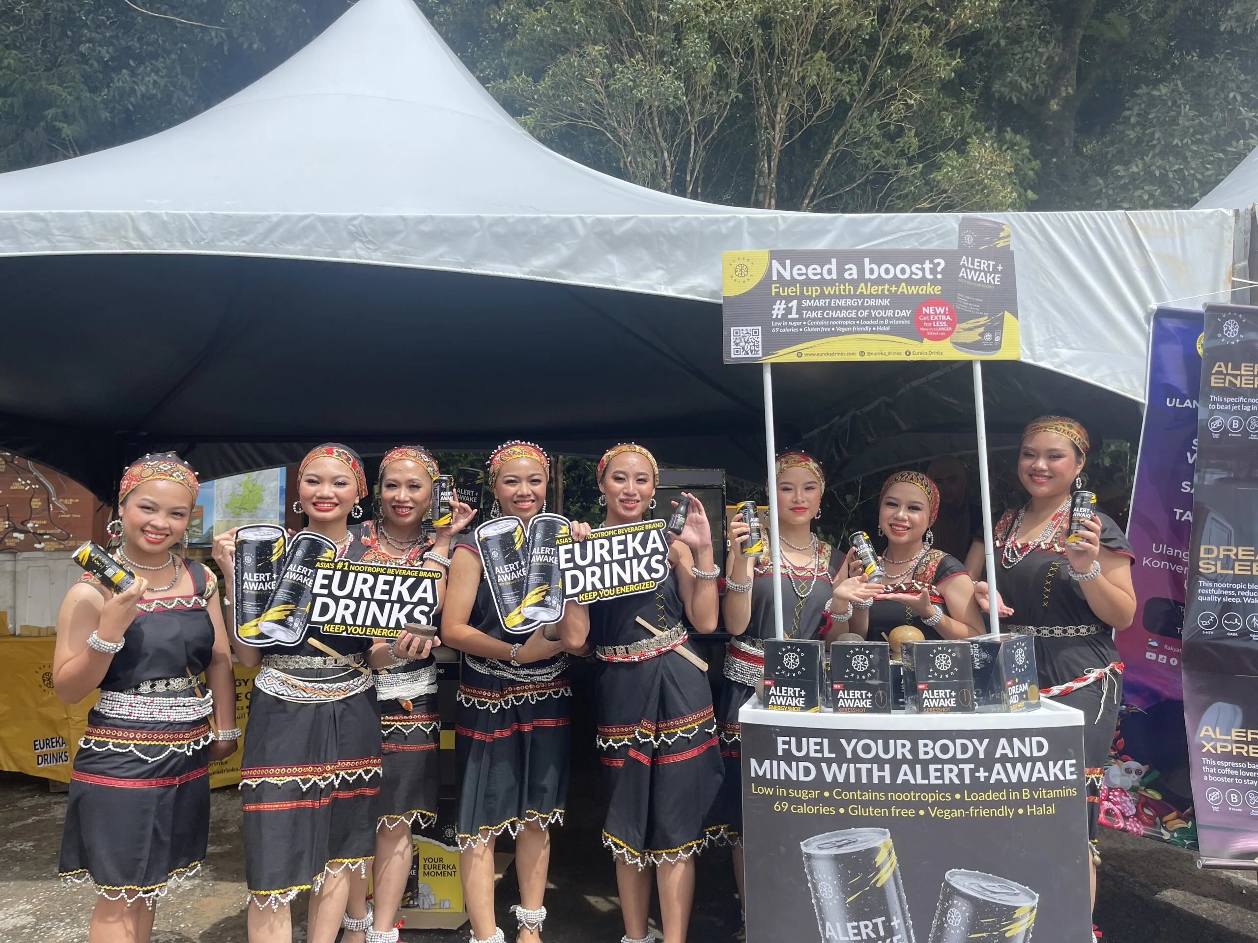 Eureka Drinks At The Kinabalu Park Community Day Celebration